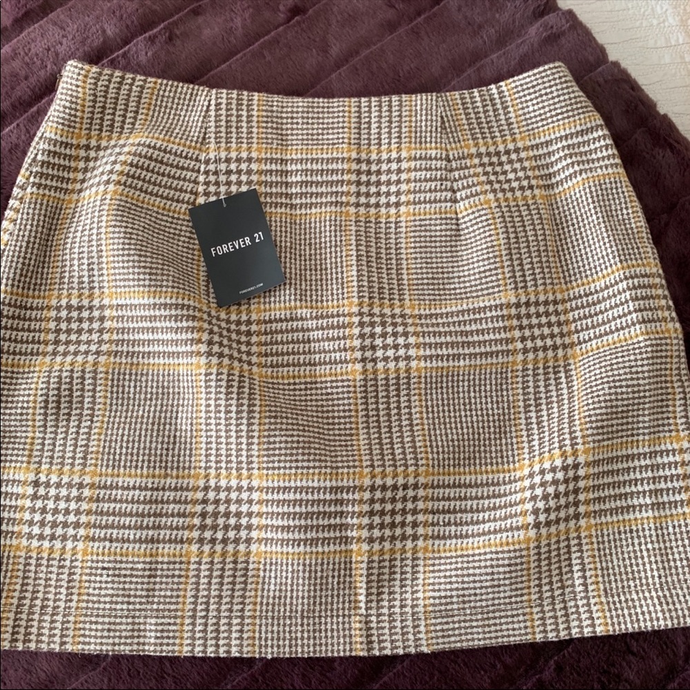 Plaid Skirt